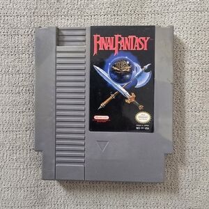 Nintendo Gray Final Fantasy Cartridge